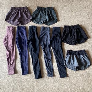 SHORTS AND LEGGINGS size small